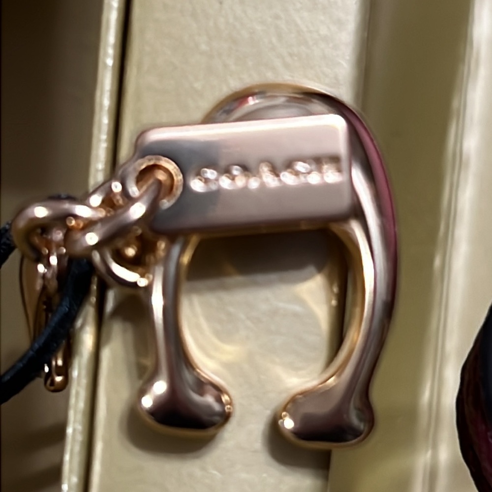 Coach Wristlet with Keychains - Picture 8 of 13